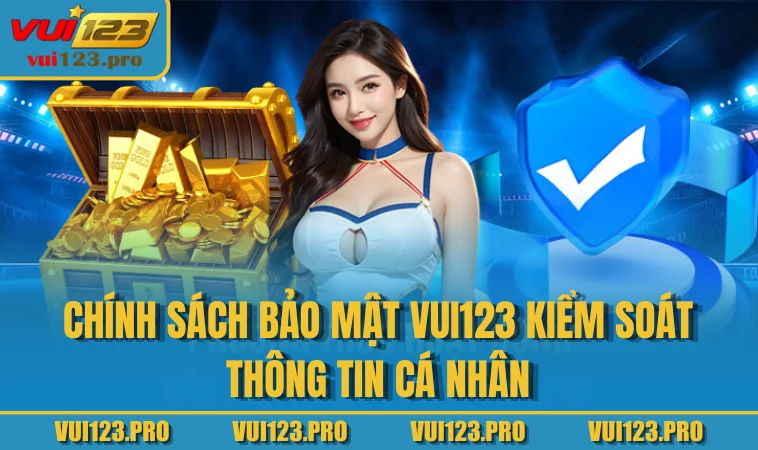 Chính sách bảo mật VUI123 kiểm soát thông tin cá nhân