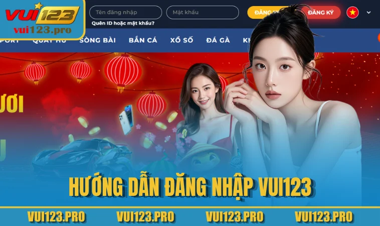 Hướng dẫn đăng nhập VUI123